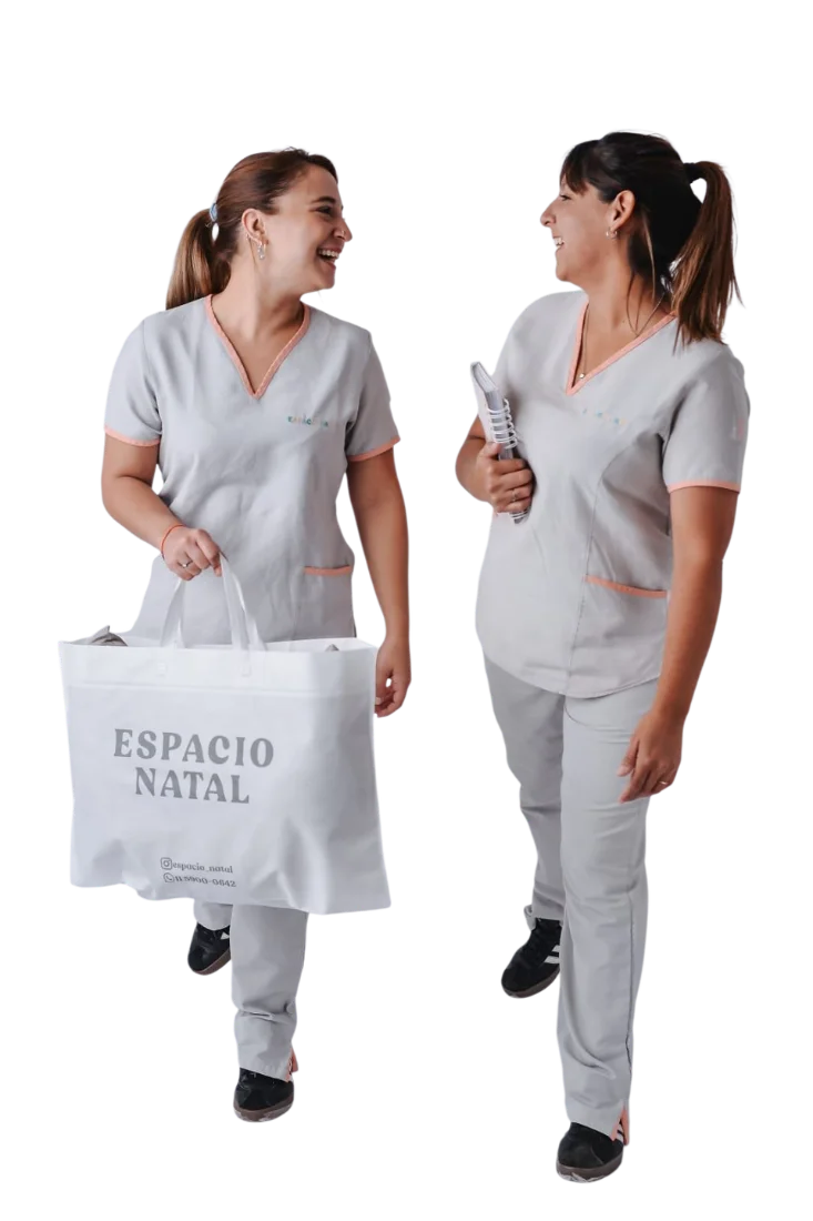 Romina y Jennifer, el equipo de Espacio Natal